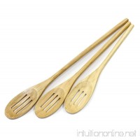 Chef Craft 20985 3-Piece Slotted Wooden Spoon Set  Wood  10-14 Inches - B000KKI6TM